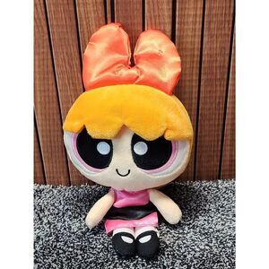 Spinmaster Blossom Powerpuff Power Puff Girls Plush Stuffed Doll Toy #A80